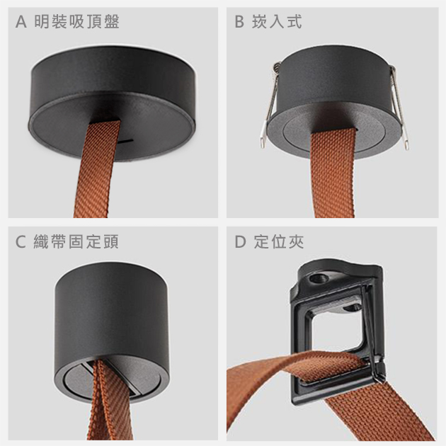 Leder 織帶燈零件 2