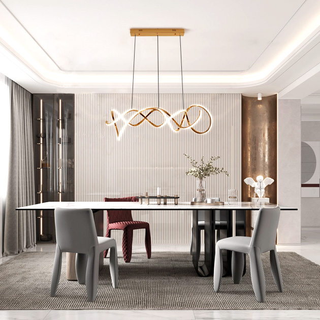 Nylas 不鏽鋼吊燈 3