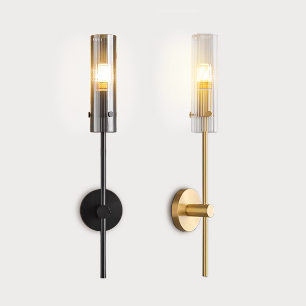 Saule 玻璃銅壁燈 1