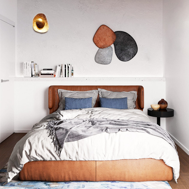 Moira 金箔壁燈 2