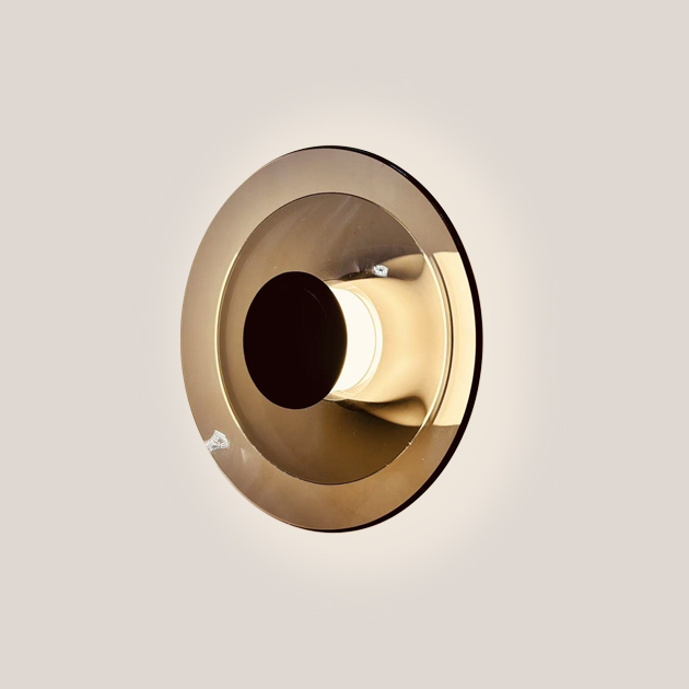 Toge 煙灰玻璃壁燈 1