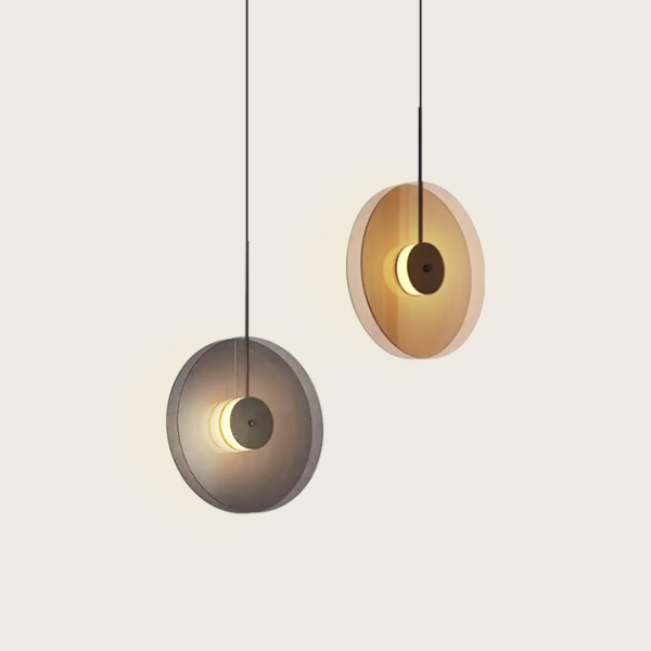 Lena 圓玻吊燈 (直)