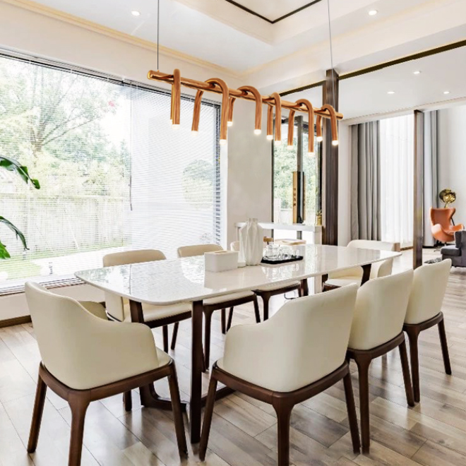 Walter 金屬U管長吊燈