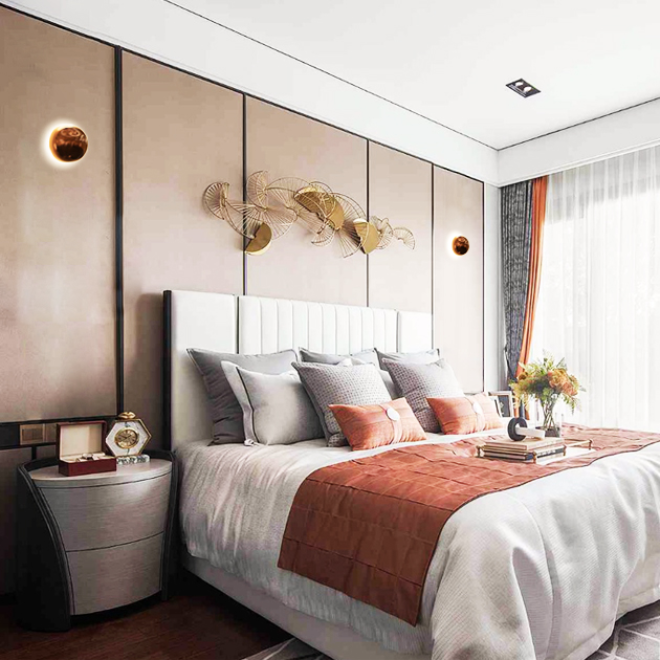 Apse 玫瑰金半圓壁燈